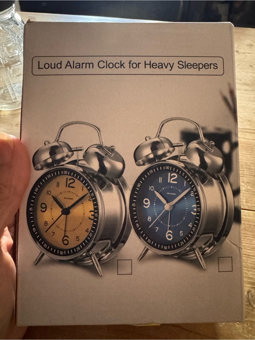 Classic - Blue alarm clock